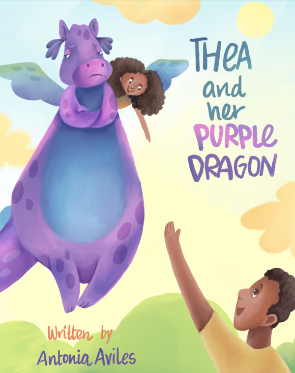 Thea and her Purple Dragon Front